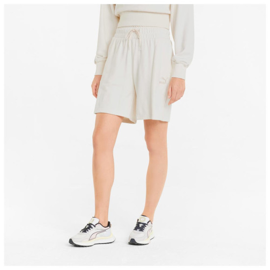 Puma Γυναικείο σορτς Classics High Waist Longline 8" Shorts